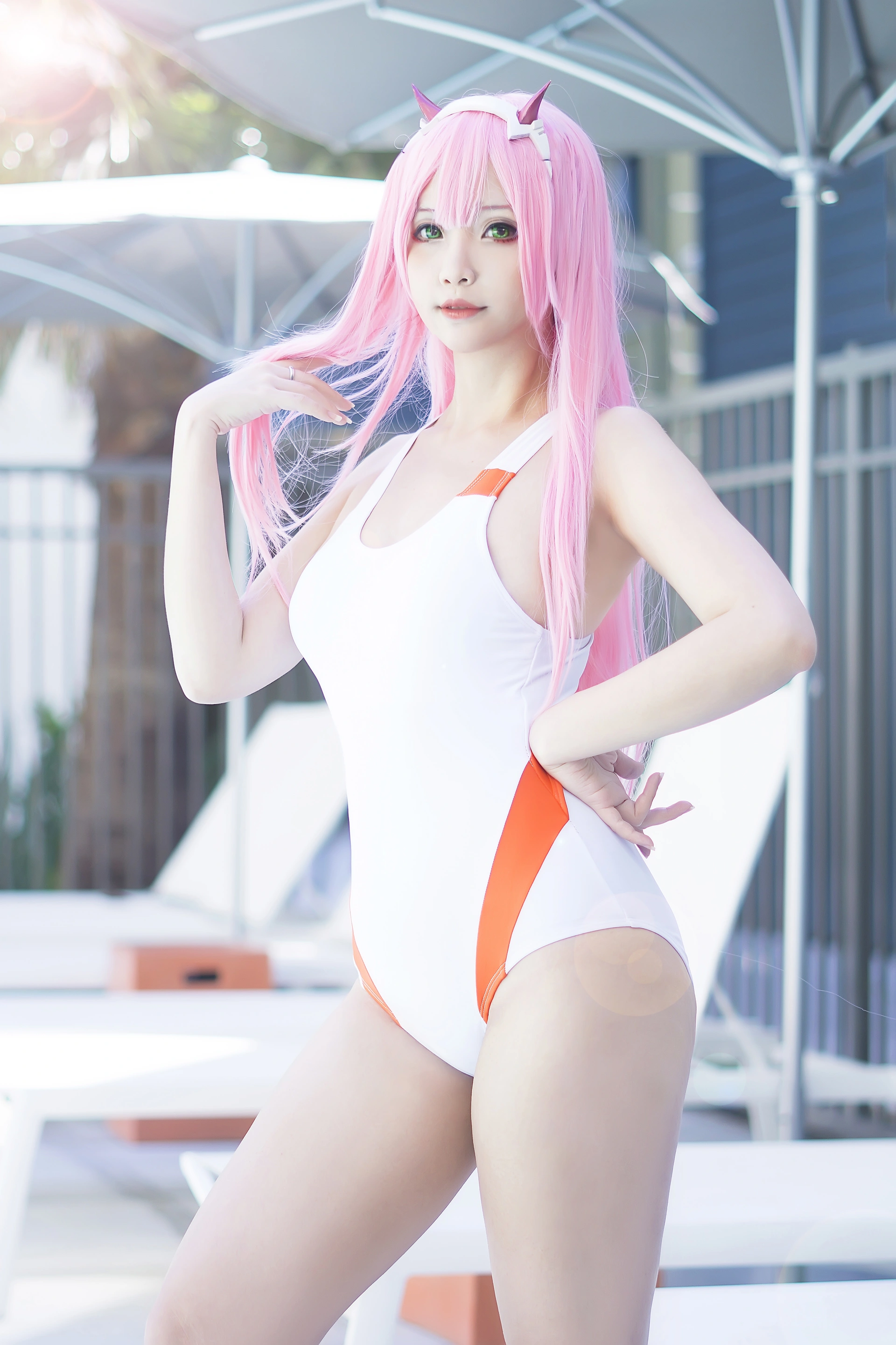 Hana Bunny - NO.143 Zero Two Swimsuit (Darling in the Franxx) 1