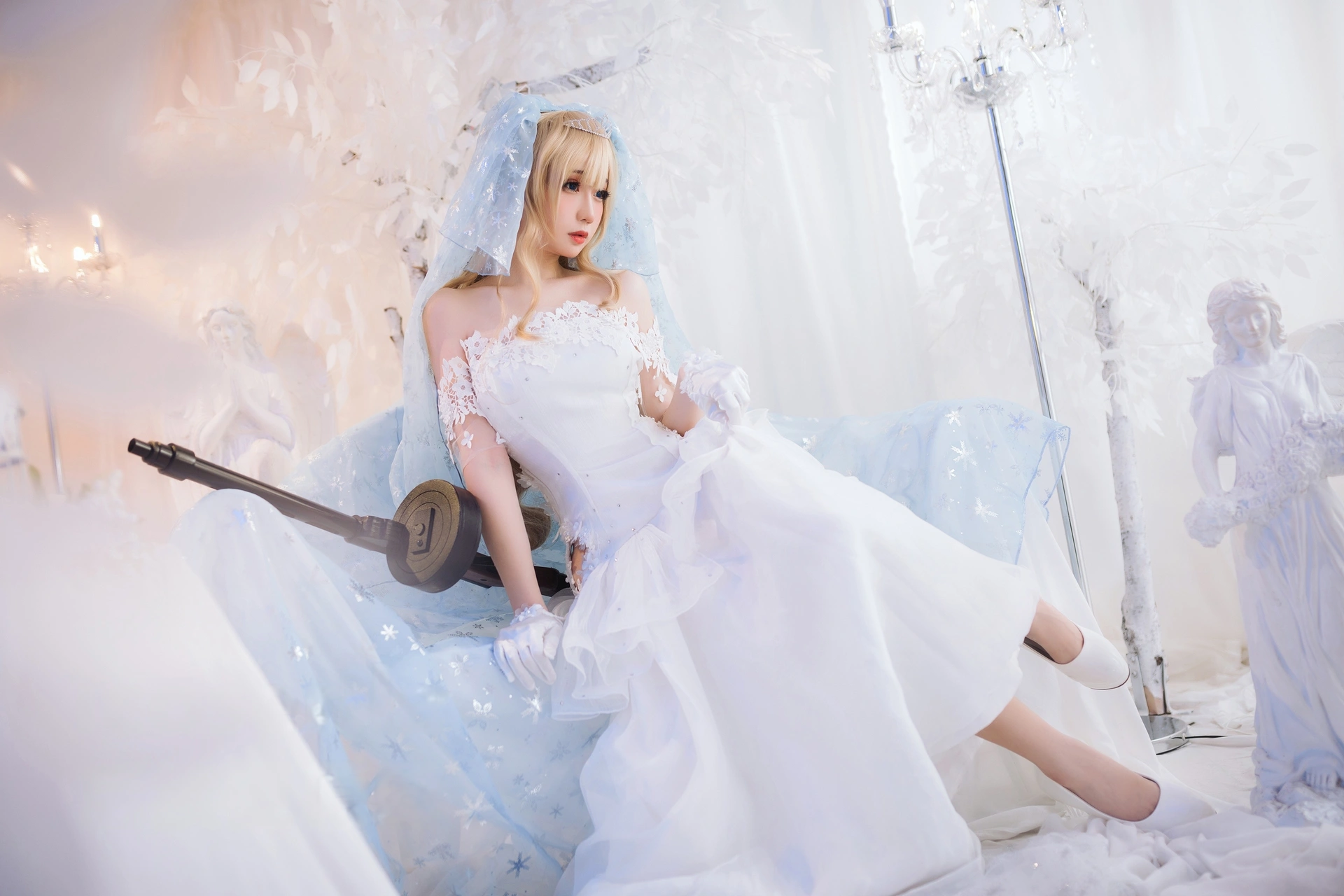 焖焖碳 – NO.036 少女前线 索米 婚纱 3